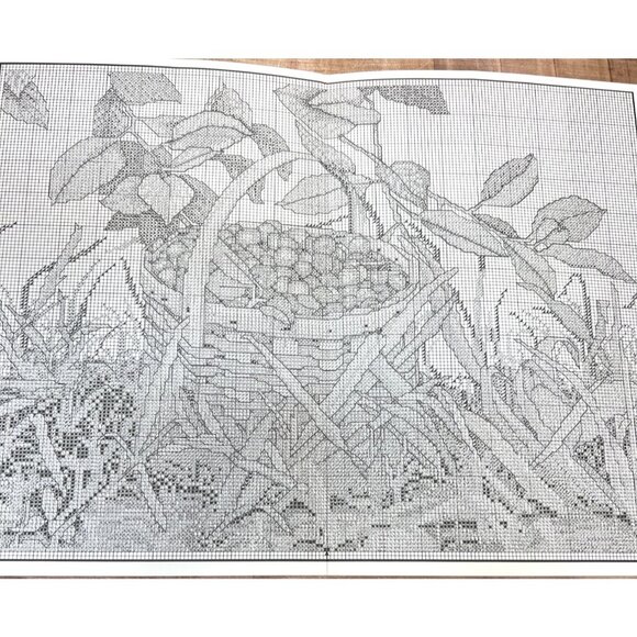 Bob Timberlake Under Mrs. Lopps Cherry Tree Cross Stitch Chart - Picture 4 of 4